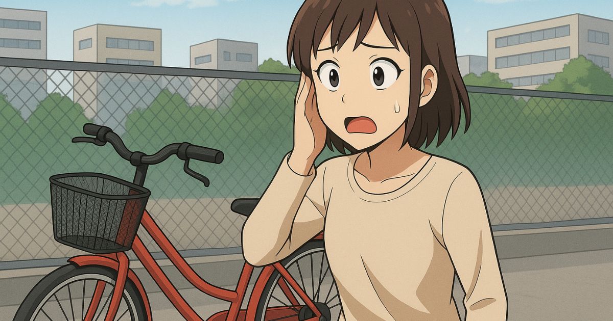 鍵をかけてない自転車が盗まれた！警察への届け出と対策
