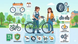 自転車の点検頻度は？安全に長く乗るためのメンテナンス目安