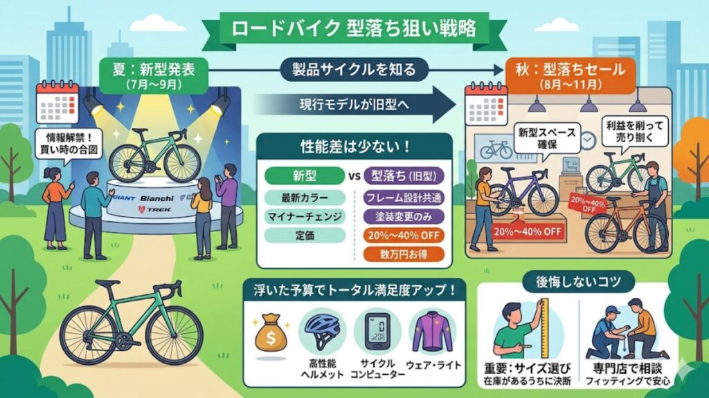 種類や店舗別の自転車が安い時期と後悔しない買い方