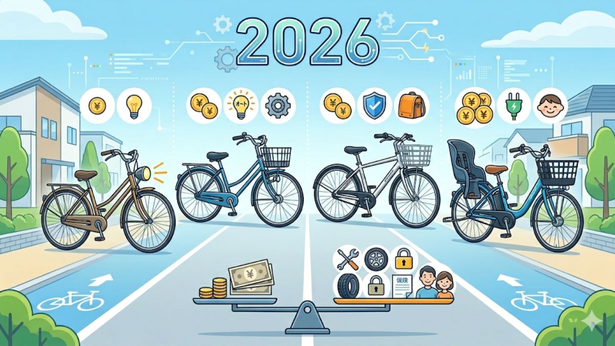 2026年版ママチャリの値段相場は？賢い選び方と維持費を解説
