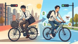 自転車での5km移動がきつい！所要時間やおすすめ車種を解説